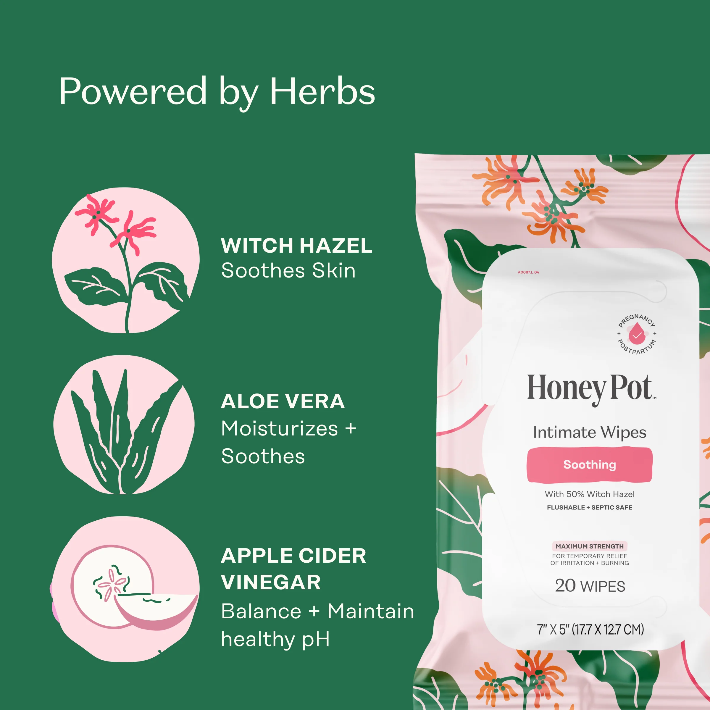 Soothing Witch Hazel Intimate Wipes - Image 4